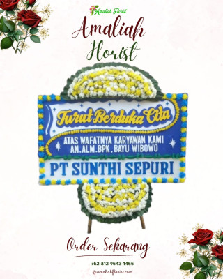 Papan Bunga Duka di Amuntai Selatan