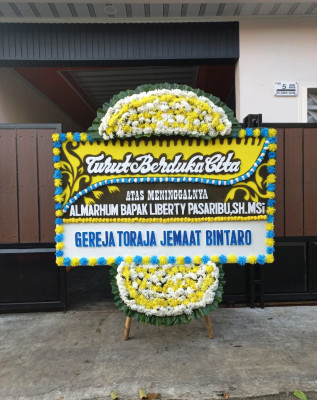 Papan Bunga Duka di Amuntai Selatan