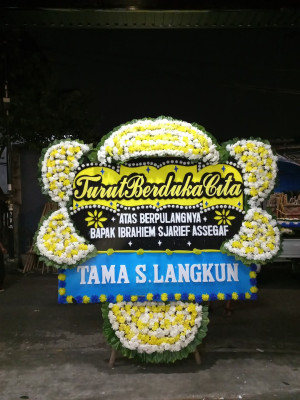 Papan Bunga Duka di Amuntai Selatan