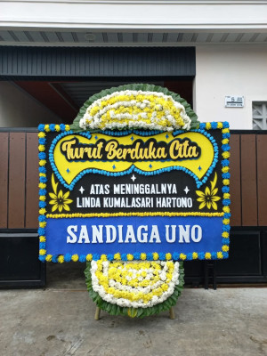 Papan Bunga Duka di Amuntai Selatan